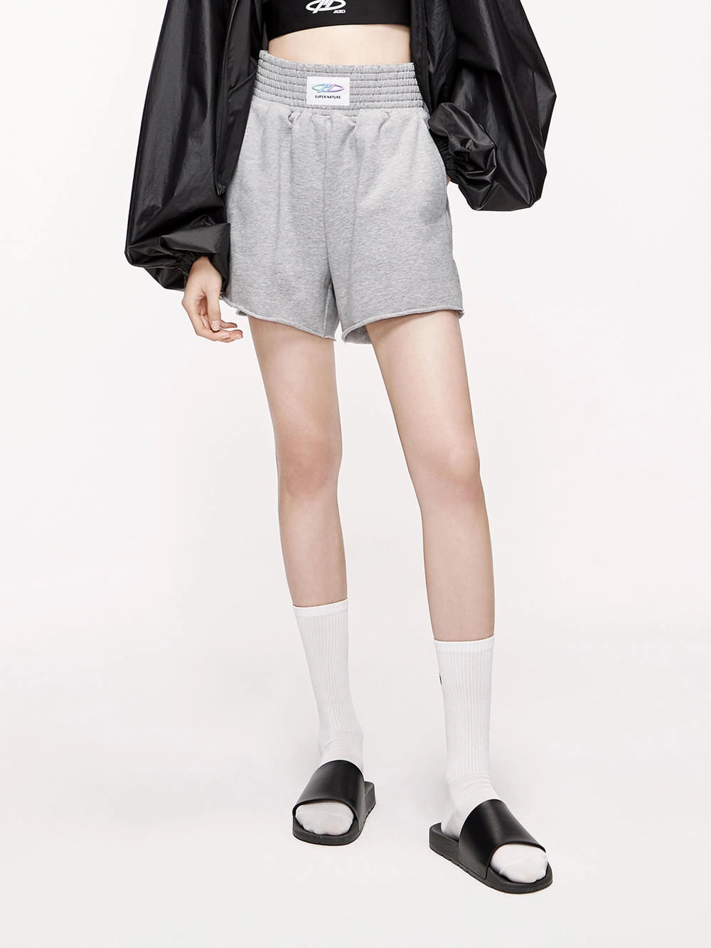 Comfortable Waistband Urban appeal Wide Waistband Casual Shorts