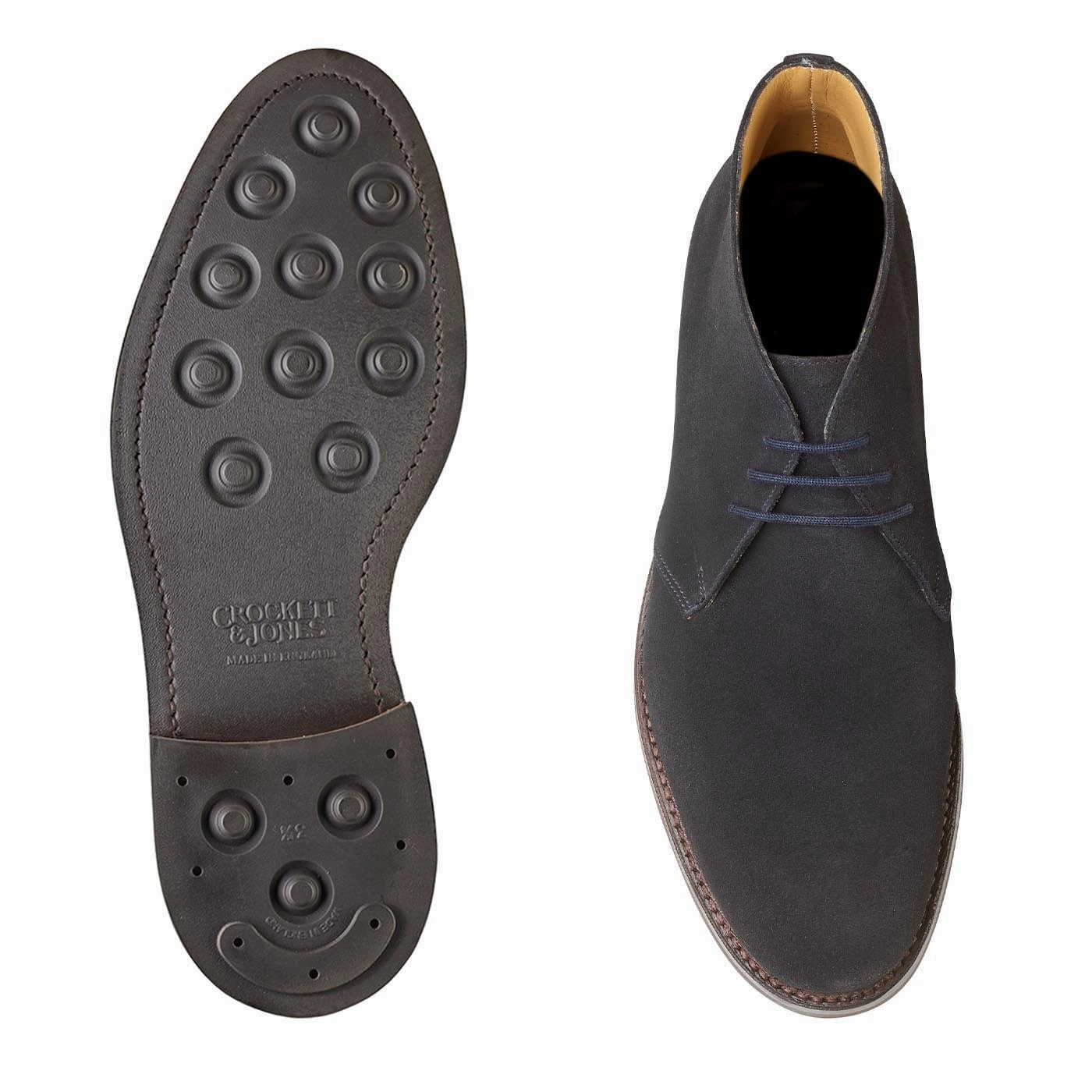 Long-Distance Walk Chiltern Navy Suede