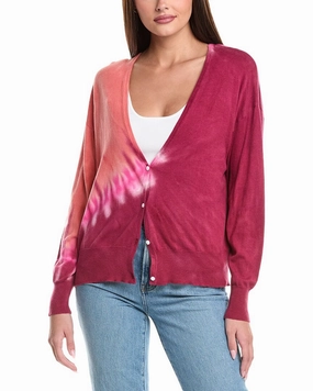 WISPR Burn Out Tye Dye Silk-Blend Sweater Everyday Comfort Wear