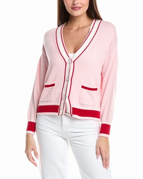 WISPR Clover Silk-Blend Cardigan Chilly Day Style