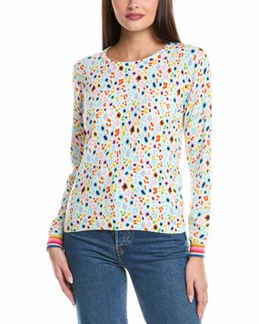 WISPR Ditsy Silk-Blend Sweater Timeless Design Basic Layering