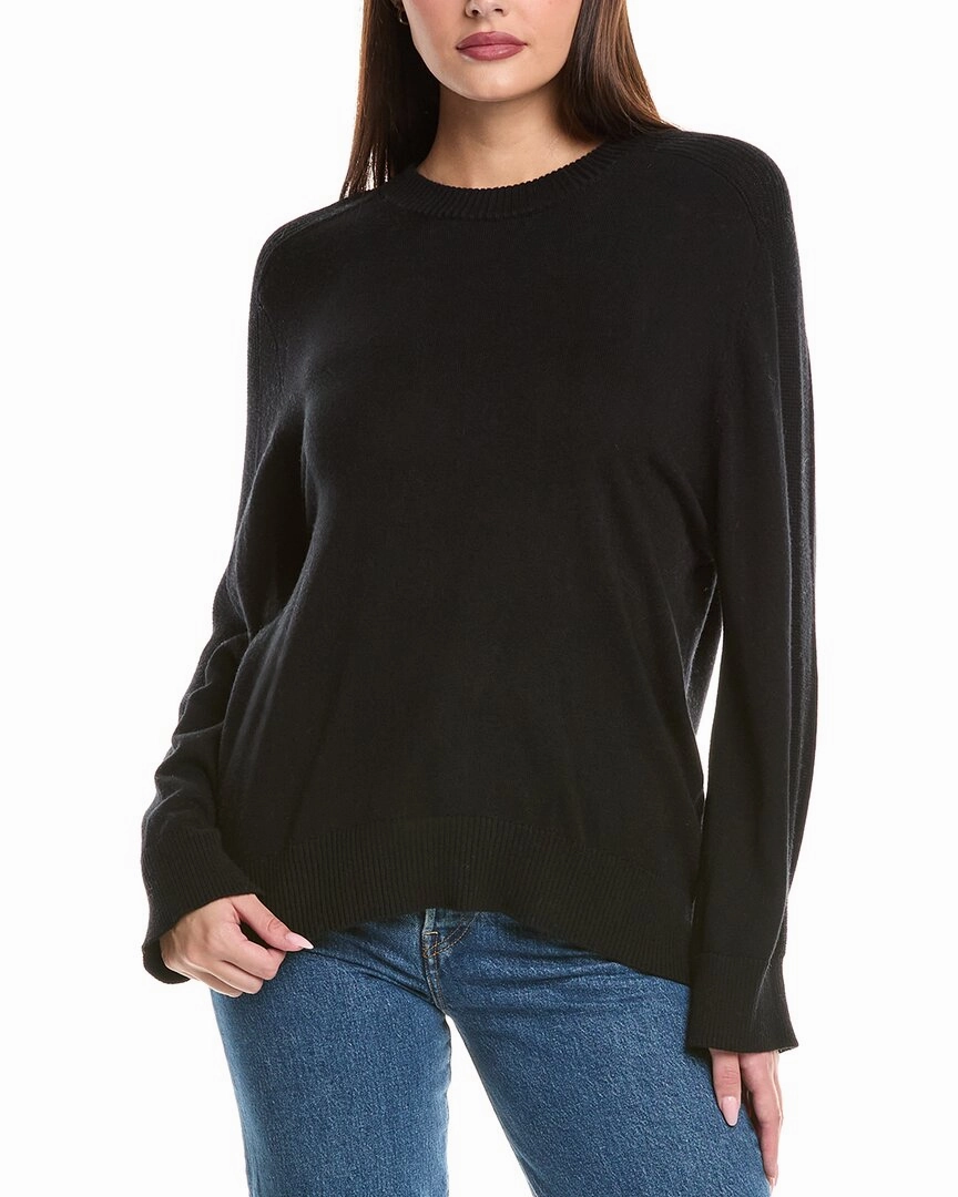 WISPR Saddle Shoulder Silk-Blend Sweater Essential Knit Style