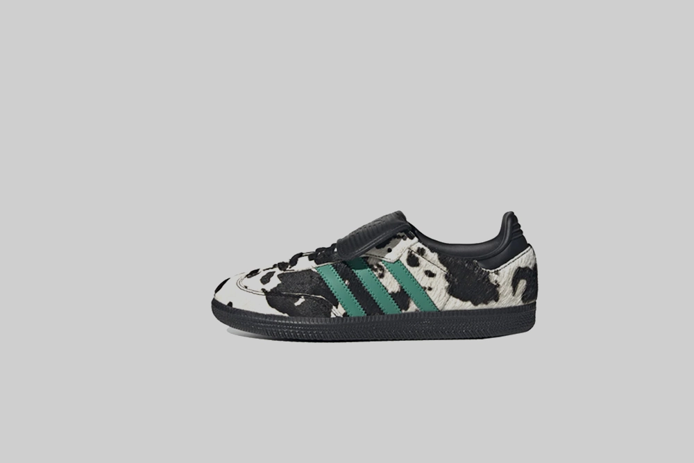 Women's adidas Samba LT 'Cow Print' Mid Top Design Round Toe Design