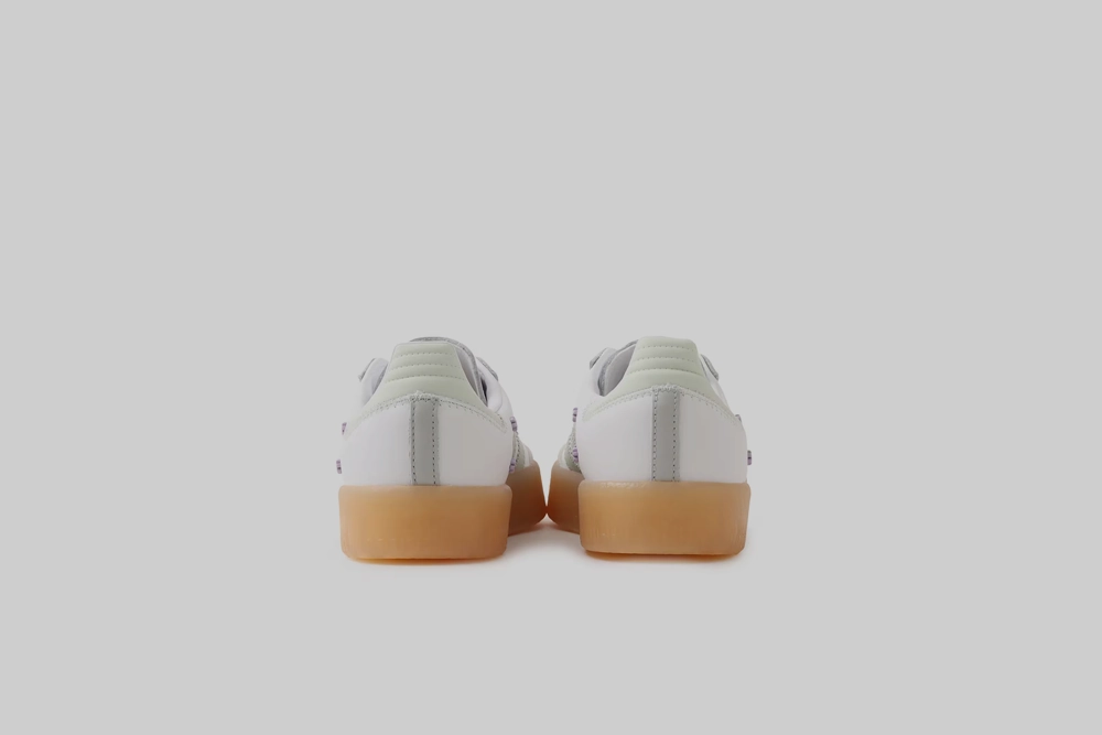 Urban Walking Red Hot Women's adidas Sambae 'Cloud White and Linen Green'