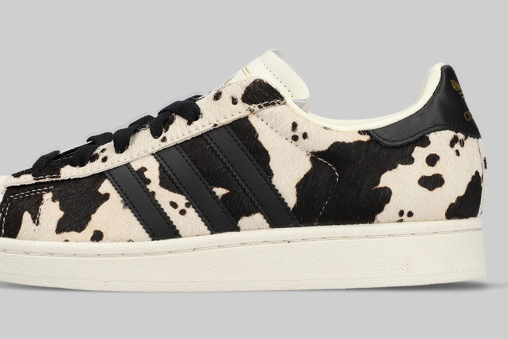 Slim breathability Women's adidas Superstar 'Cow Print' - JP8164
