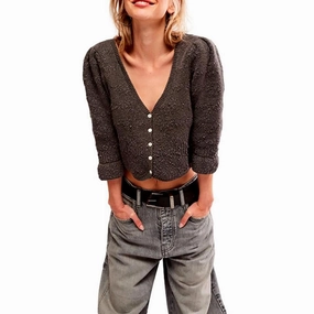 Womens Button Knit Cardigan Sweater Non Irritating Seams Sleek Design