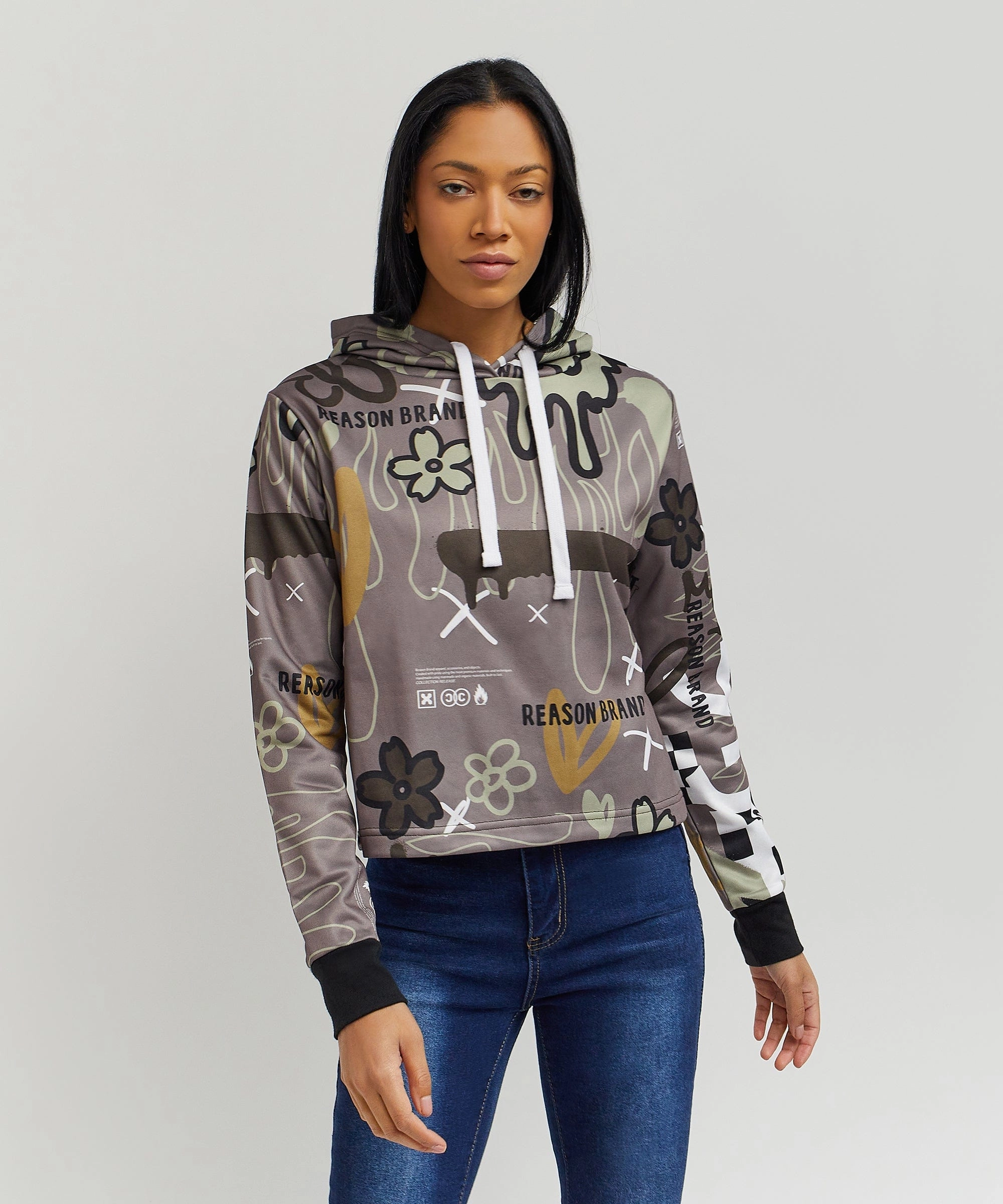 Womens Daisys Hoodie Torsion Support Structure