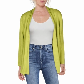 Breathable mesh lining Womens Knit Open Front Cardigan Sweater