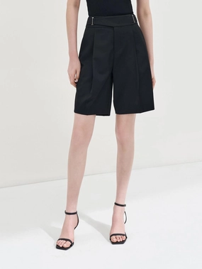 Wool Blend Tailored Shorts Multi Use
