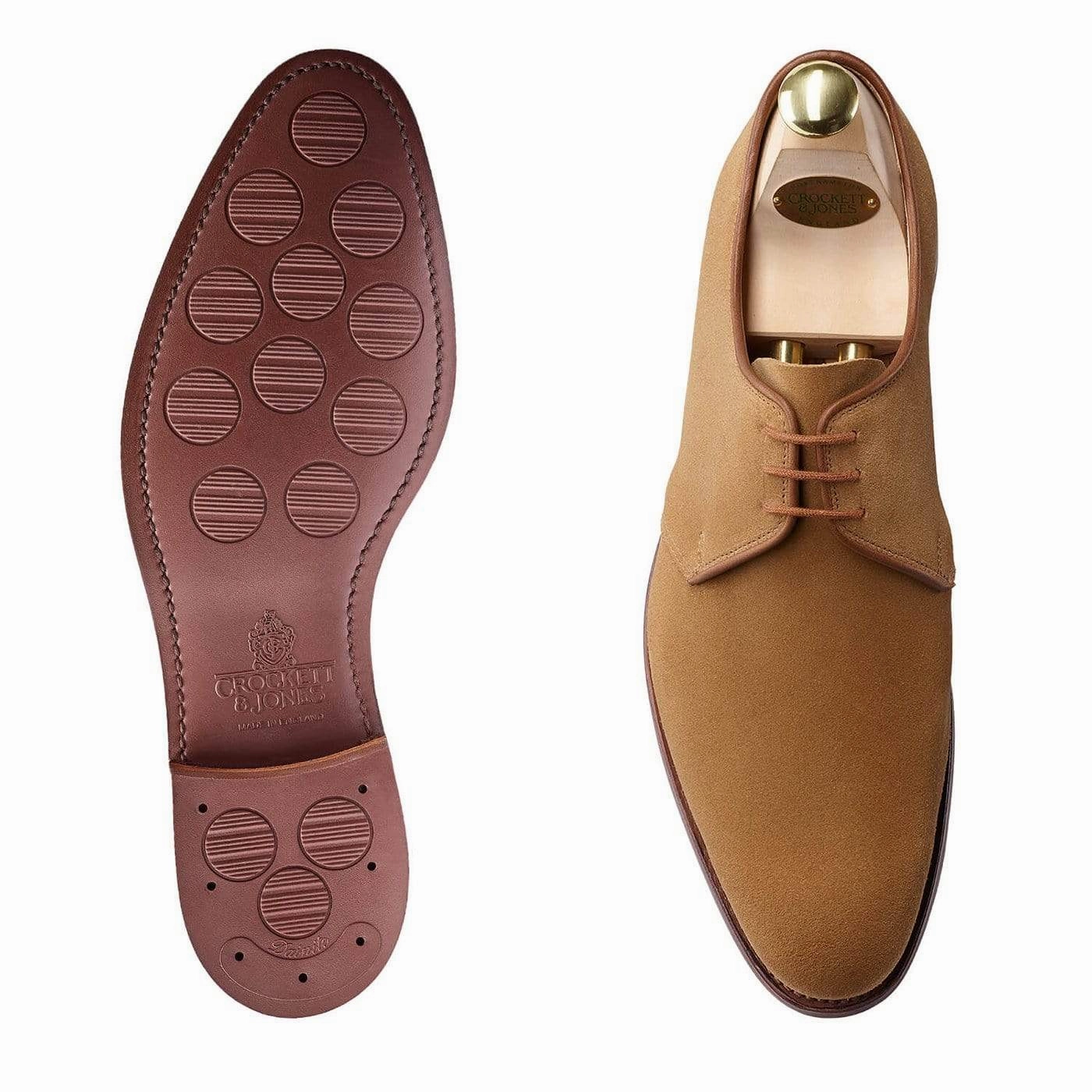 Helston 2 Camel Suede Modern Attire