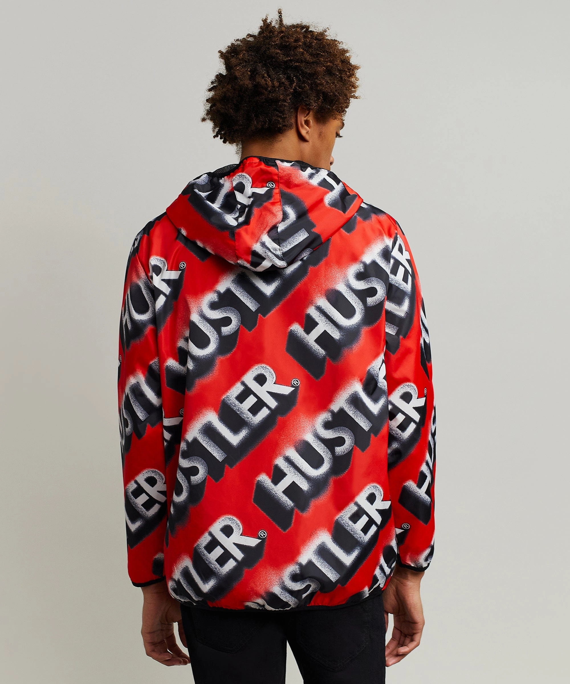 Very Cold Glow In Dark Accents Hustler Spray Anorak