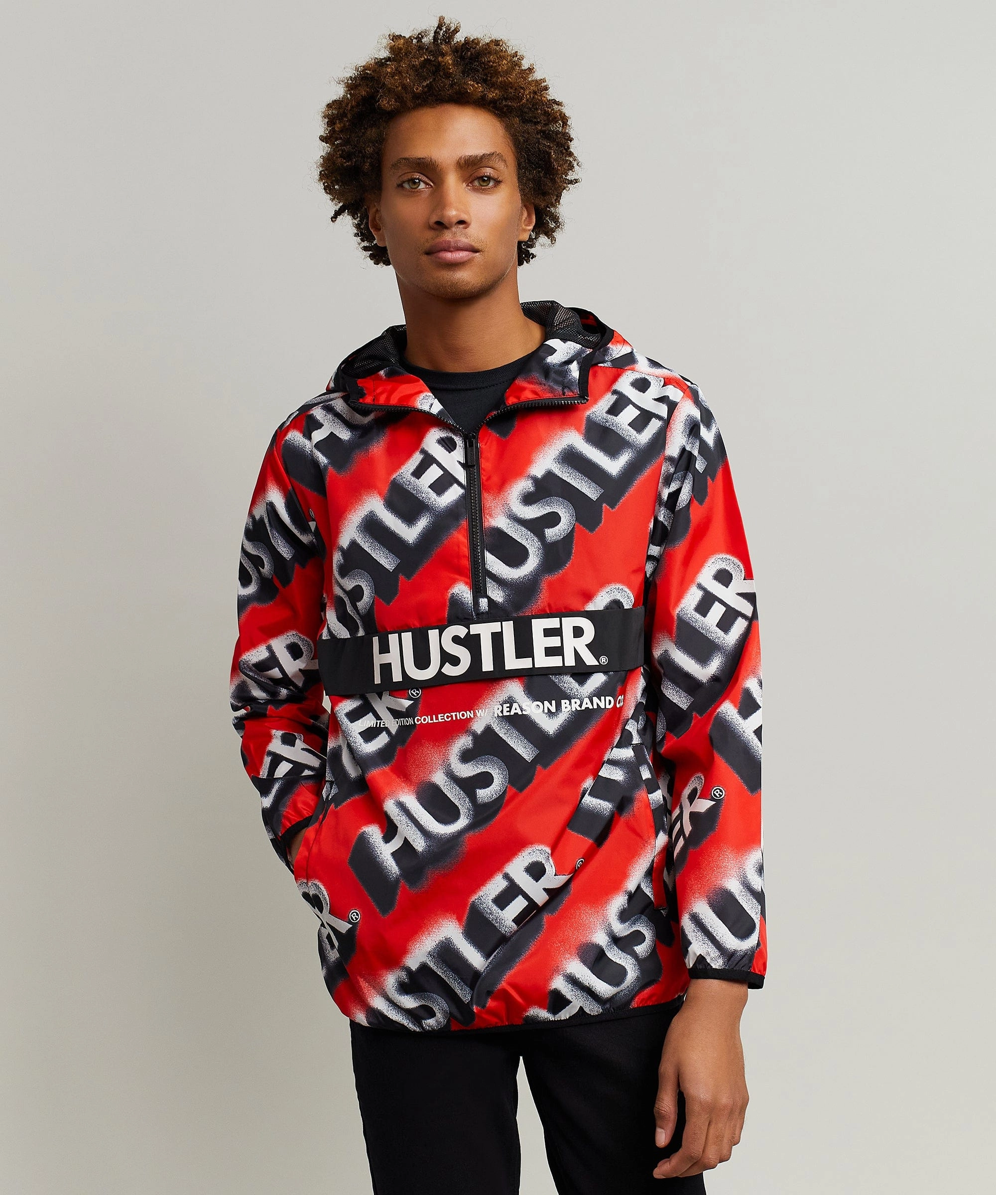 Fade Resistant Exterior Classic Casual Look Hustler Spray Anorak