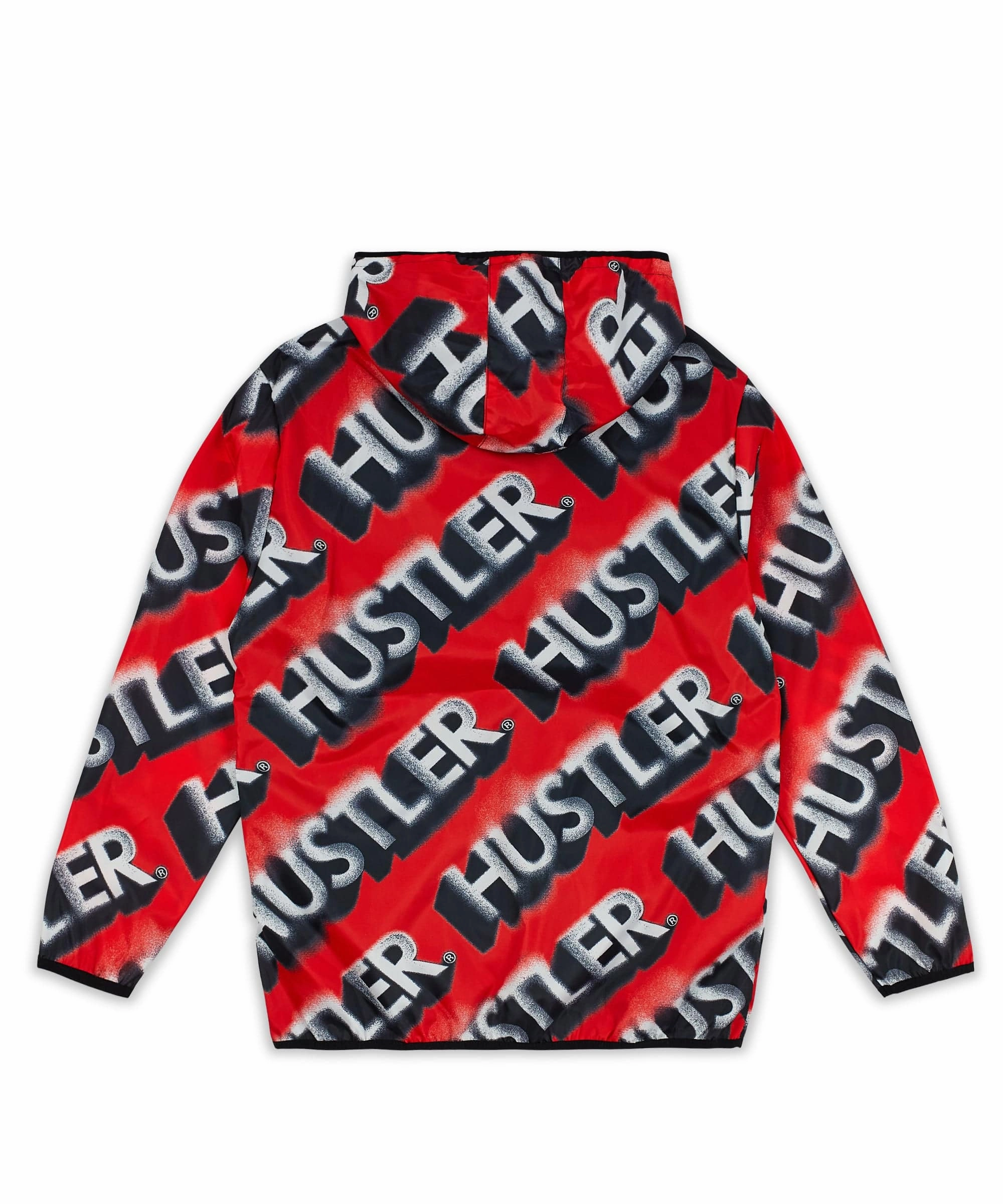 Hustler Spray Anorak Weatherproof Zipper Tech AdjustableCuffs