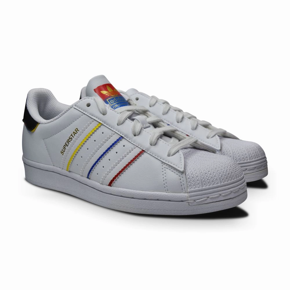 Slim Edge Adidas Superstar Juniors - FY1669 - White Multi