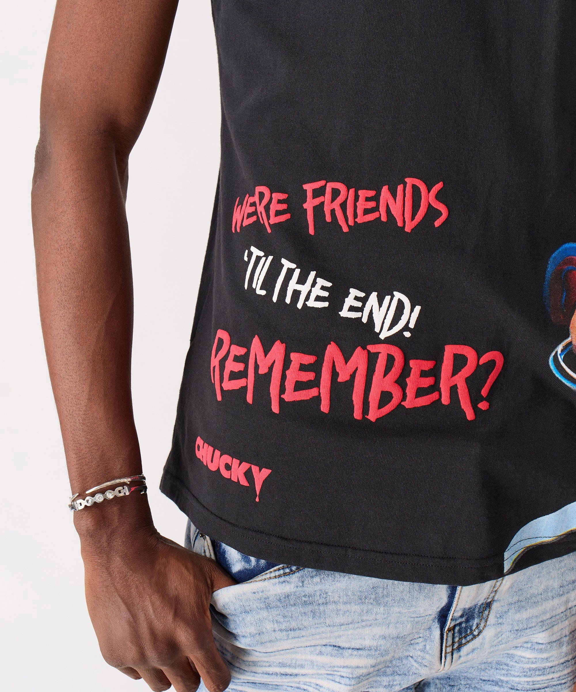Chucky Friends Short Sleeve Tee - Black Everyday Comfort