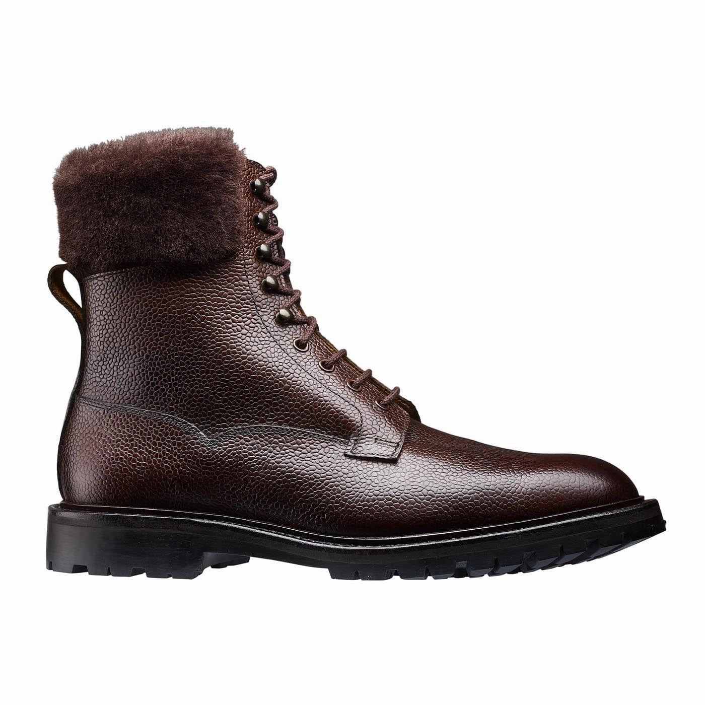 Scratch Resistant Finish Glencoe Dark Brown Scotch Grain